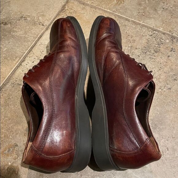 Mephisto Brown Leather Oxford Shoe Mens Size 10 Bicycle Toe Air-Jet Comfort main image 10